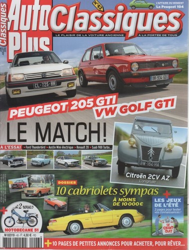 Auto plus classiques - classiques, 43