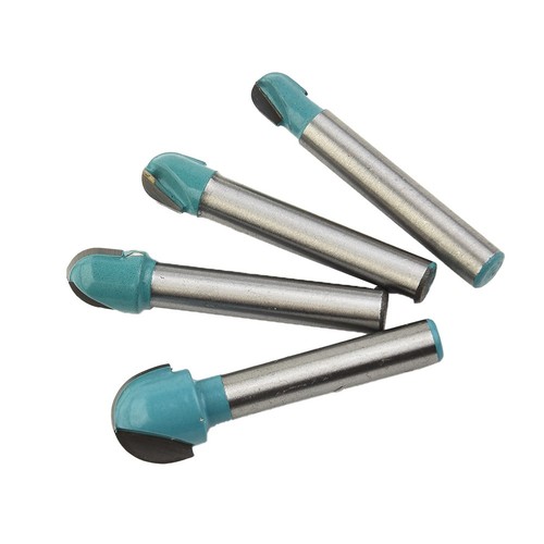 4pcs mèches routeur 6mm bas - mèches,