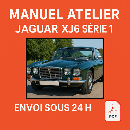 Manuel atelier jaguar xj6 - manuel,