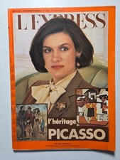 Magazine L'EXPRESS edition internationale #1344 11 avril 1977 Paloma Picasso