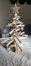 Sapin de Noël en bois de
