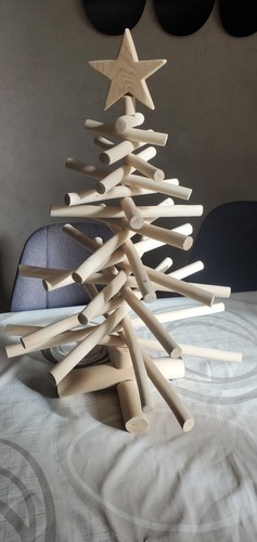 Sapin noël bois de - bois,