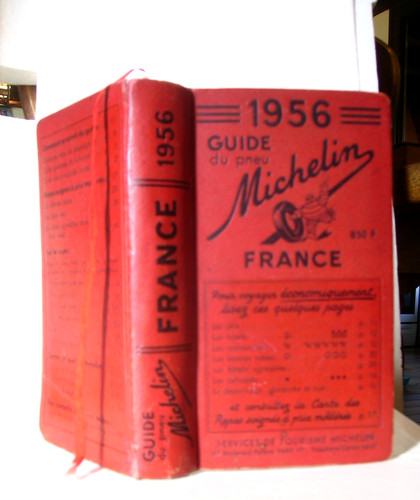 Guide michelin 1956 - michelin, france