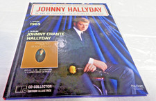 CD + LIVRE JOHNNY HALLYDAY LA COLLECTION OFFICIELLE JOHNNY CHANTE HALLYDAY 1965