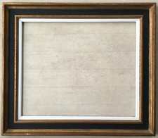 Cadre doré à cassetta