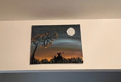 Tableau peinture acrylique - tableau,