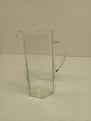 Carafe verre côtés - 8,