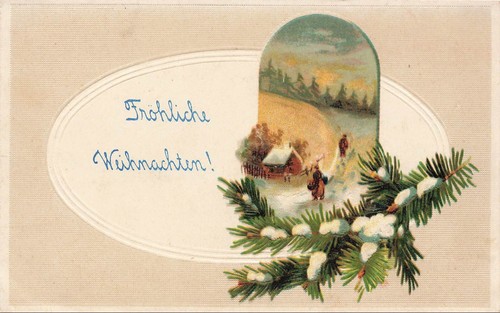 Joyeux noël paysage - noël, !