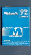 Manuel mobylette  Motobécane