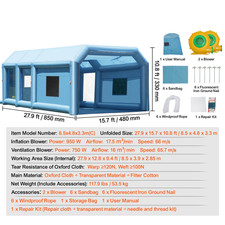 Cabine de Peinture Gonflable