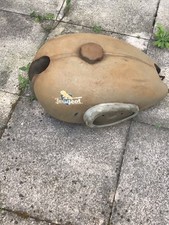 Ancien Réservoir moto ancienne Peugeot Deco Garage Loft Indus  En L’état