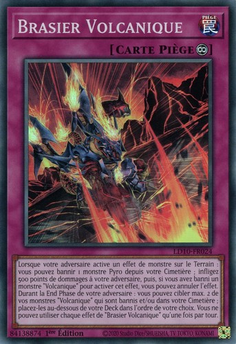 Brasier volcanique - yu-gi-oh!,