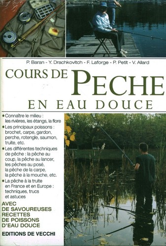 Livre cours pêche eau - cours,