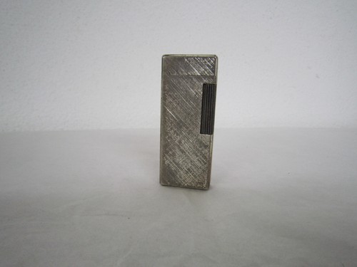 Briquet vintage metal argente - briquet,