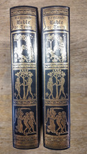 LA GRANDE BIBLE DE TOURS illustré par Gustave Doré 2 Tomes JEAN DE BONNOT TBE