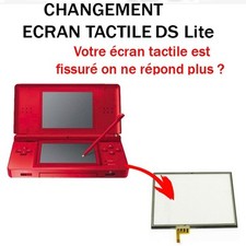 Ecran tactile de remplacement pour Nintendo DS Lite