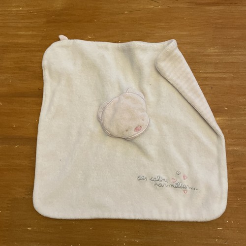 Doudou plat carré - plat,