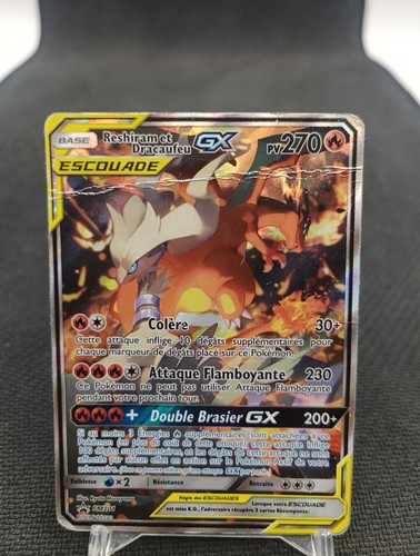 Reshiram dracaufeu sm201 - dracaufeu, gx