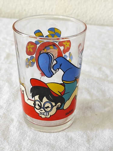 Ancien verre moutarde - ancien, à
