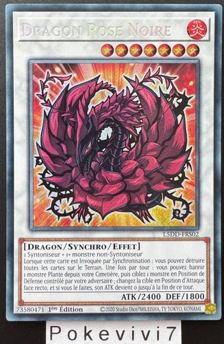 Carte dragon rose - yu-gi-oh!,