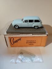 Kit Résine Monté CCC Renault Domaine 1956 Bleu ciel 1/43