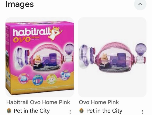 Habitrail ovo pink cage - pink,