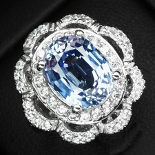 Bagues en or blanc en argent