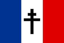 DRAPEAU FRANCE FRANCAIS CROIX