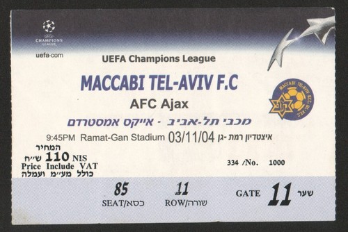 Maccabi tel aviv - tel, vs