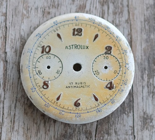 Original chronograph dial - original,