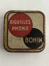 Boîte D’Aiguilles De Phonographe BOHIN Aiguilles pour Pick-Up