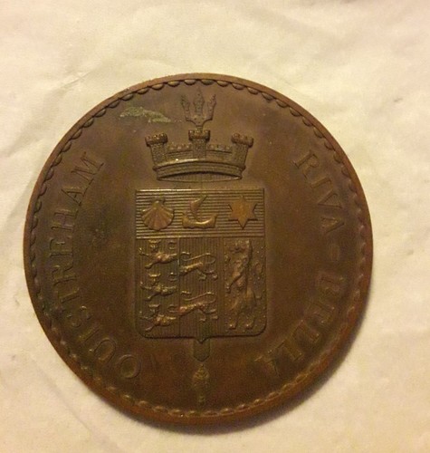 Medaille uniface ouistreham - uniface,