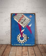 Plaque métal vintage Antar