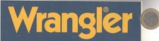 Autocollant. C22 jean's. WRANGLER