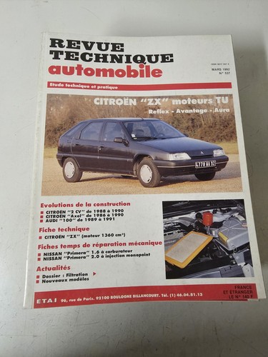 Revue technique automobile - revue,