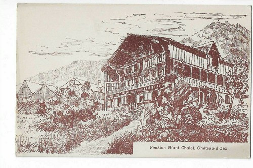 Suisse chateau oex - suisse,