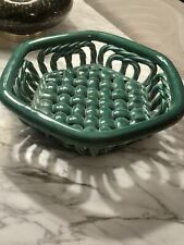 Corbeille À Fruit Céramique Vallauris Vintage 