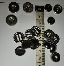 17 boutons style métal 1 à