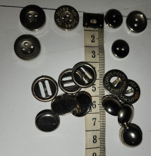Boutons style métal à - boutons,