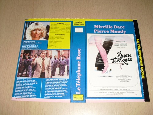 Jaquette vhs téléphone - le,