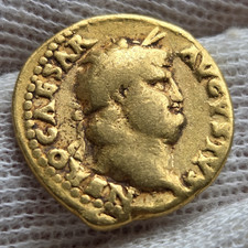 Monnaie rome aureus nero - monnaie,,