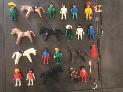 Lot personnages playmobil 2 - lot,