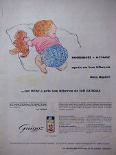 PUBLICITÉ SOMMEIL GUIGOZ