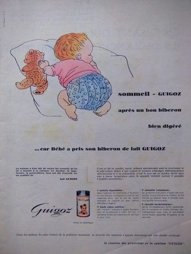 Publicité sommeil guigoz - publicitÉ,