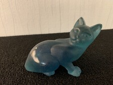 Chat en cristal Daum modèle 1