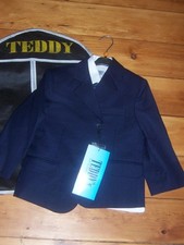 Teddys boys toddler suit Navy