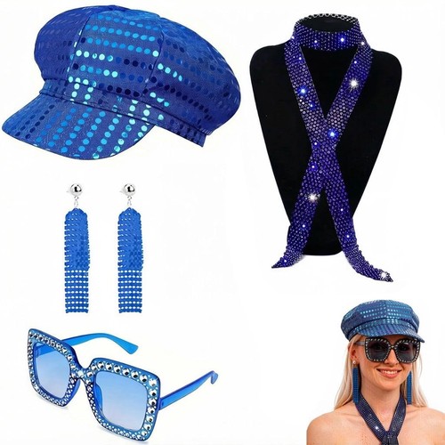 Lot chapeaux disco à - de,