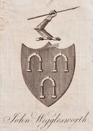 John wigglesnorth exlibris - wigglesnorth,