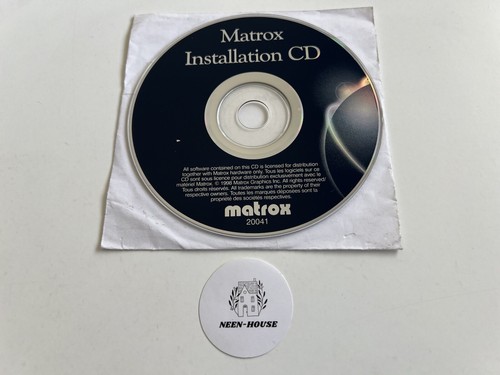 Matrox installation 20041 - installation,