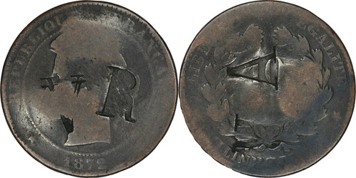 France centimes napoléon - 5,